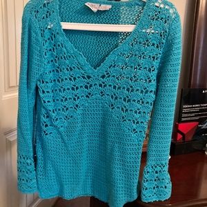 Taylor B Moss Crochet top